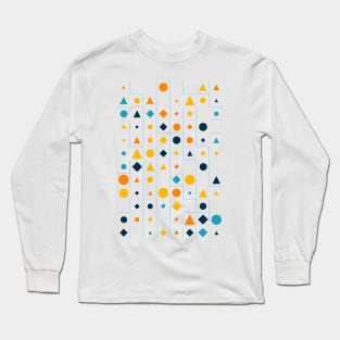 Amazing Geometric Animated Pattern #12 Long Sleeve T-Shirt